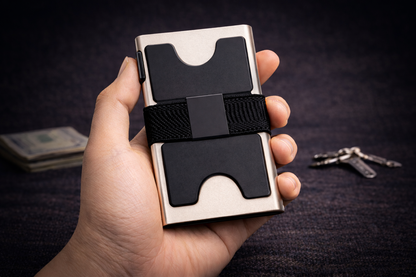 2026 New Slim Aluminum Card Wallet RFID Pop-up Push Button Bank Credit Card Case Holder Thin Smart Metal Wallet for Men Women